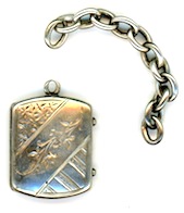 Silver Locket Front
