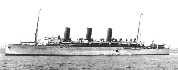 Photo of the ship Empress of Asia